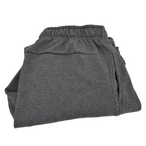 Nike Dri Fit Sweatpants Mens 2XL Tapered Training Pant Gray White + Pockets